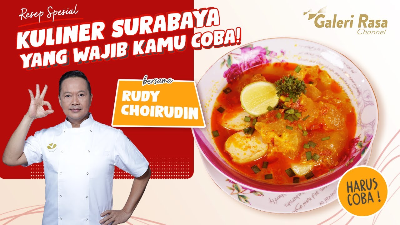 RUDY CHOIRUDIN | LONTONG KIKIL, KULINER SURABAYA YANG WAJIB KAMU COBA! ~ LONTONG KIKIL