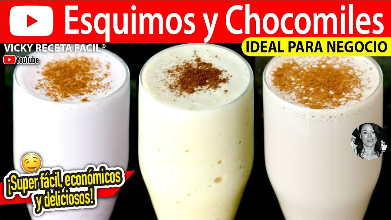 ESQUIMOS Y CHOCOMILES | #VickyRecetaFacil