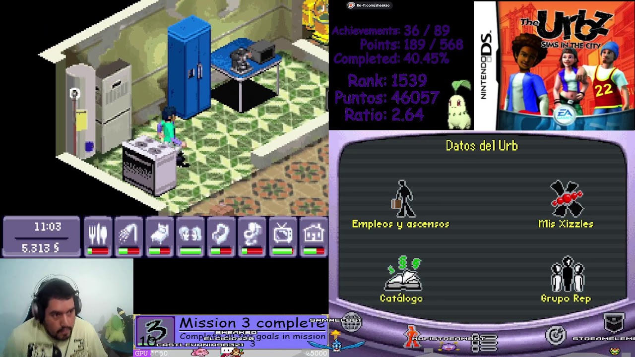 The Urbz: Sims in the City  - Retroachievements - Cheevos - Logros
