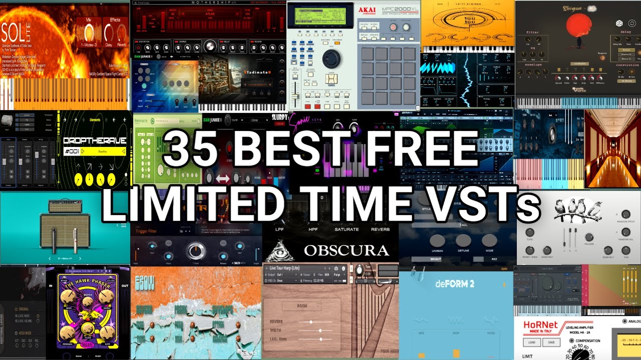 BEST 35 FREE VSTs (Limited Time) – Don’t Miss These INSANE Plugins! 🔥🎁