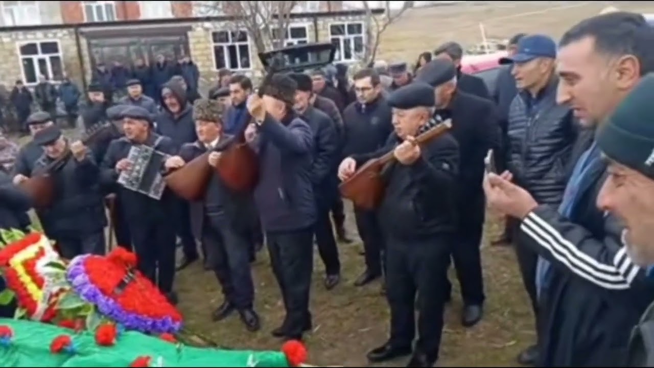 Ustad Aşıq Sədaqət Rəsulov haqqın dərgahına qovuşdu vida mərasimi Allah rəhmət eləsin 