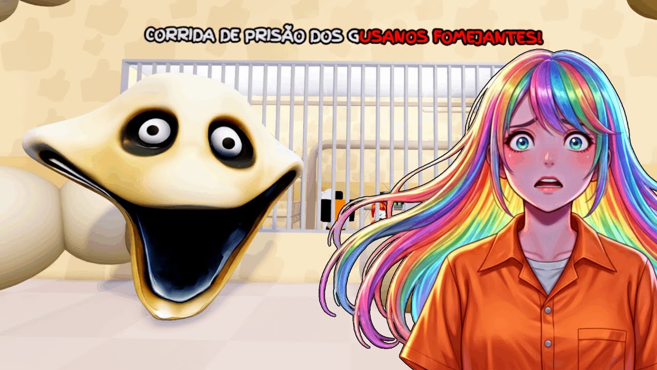 POLICIAL BARRY PEIDÃO virou uma MINHOCA GIGANTE no ROBLOX