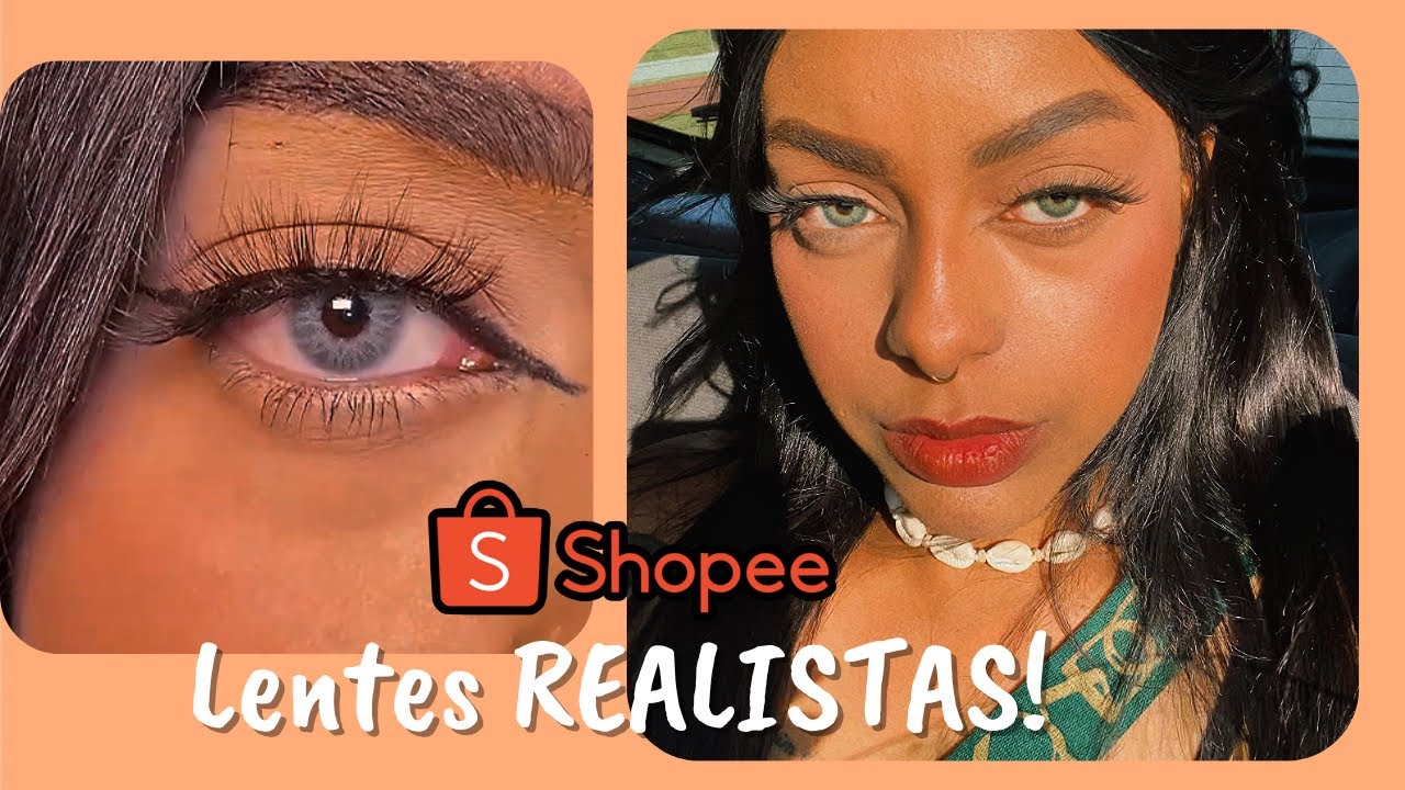 LENTES DE CONTATO DA SHOPEE!! / Vale a pena?? ✨