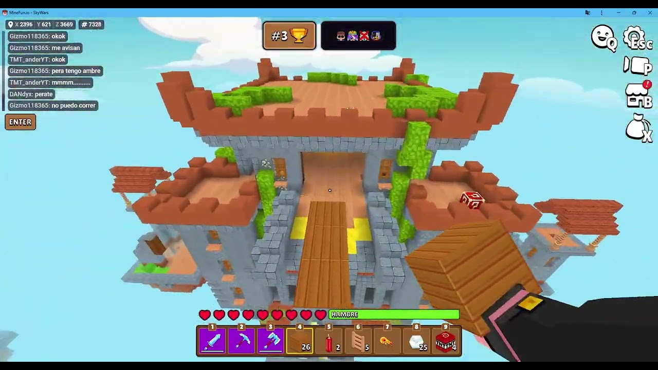 sky wars parte 2 de 2 xd
