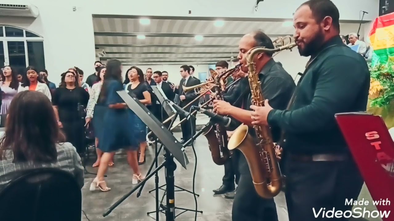 Bem Aventurado (Blessed) Arranjo para naipe de metais