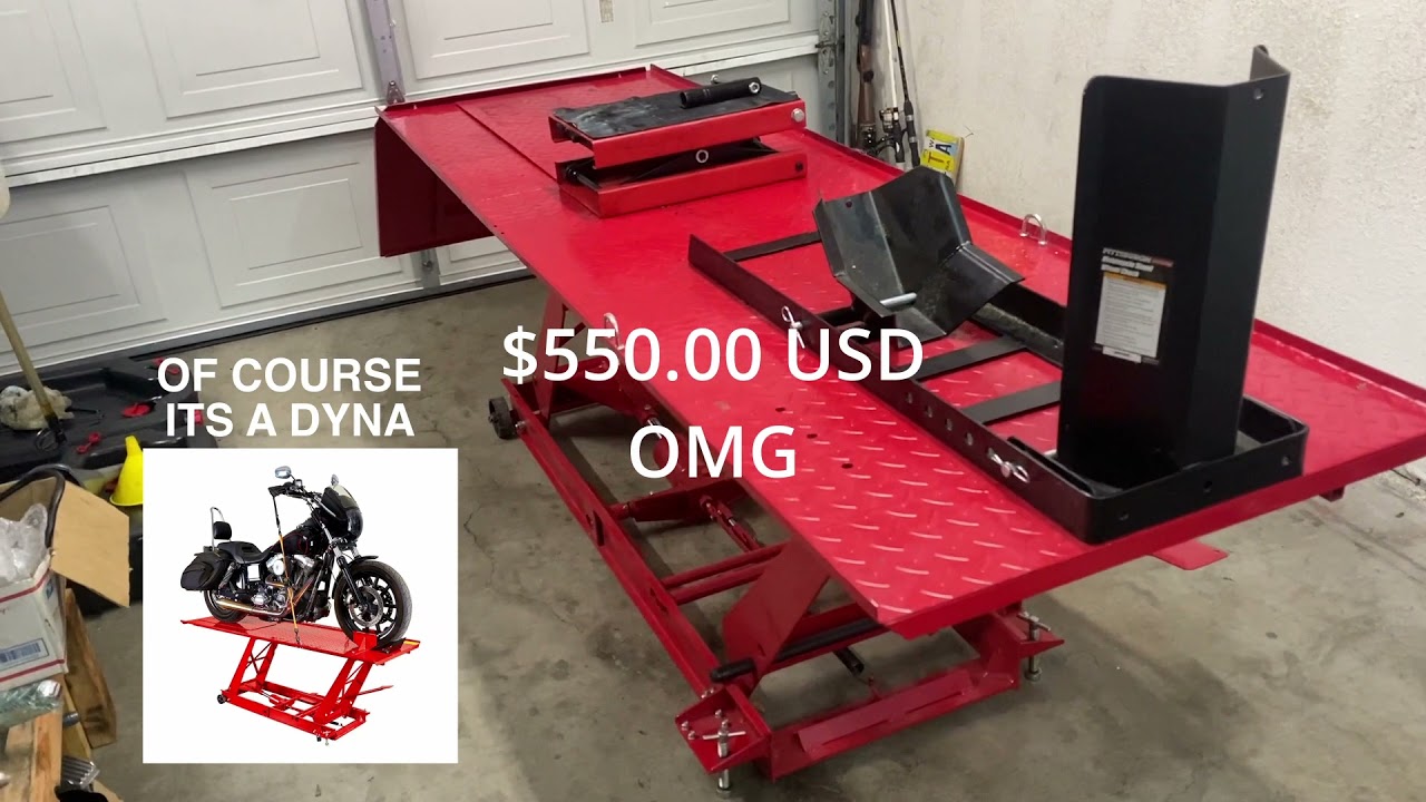 Harbor Freight Motorcycle Lift (3 Year Review)