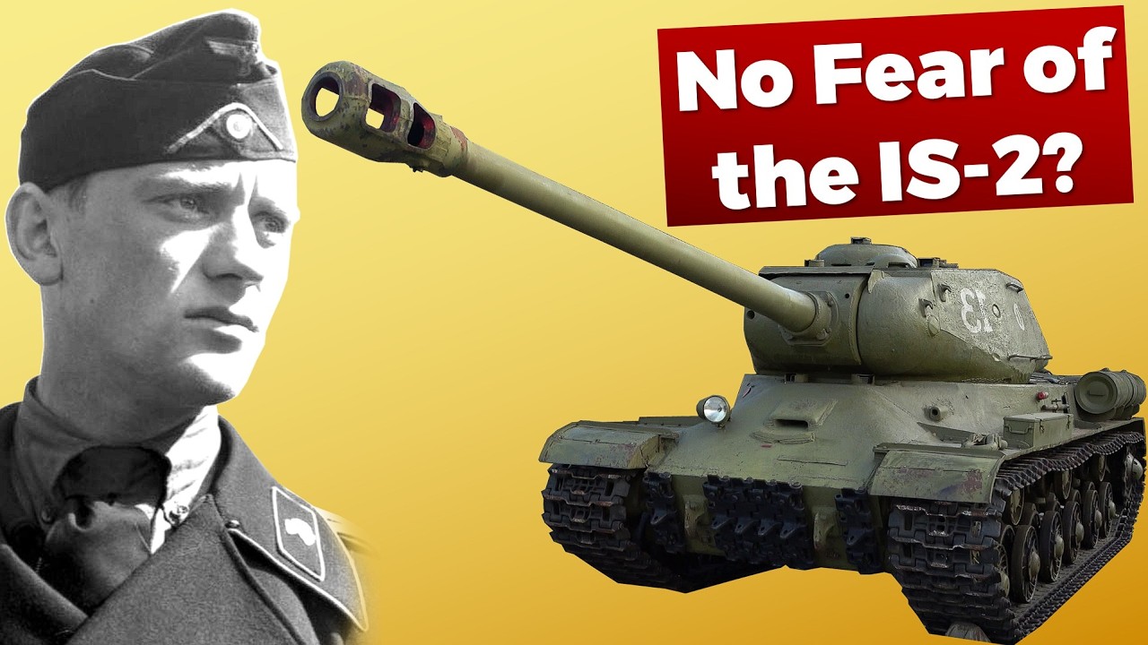 Почему немцы не боялись ИС-2?