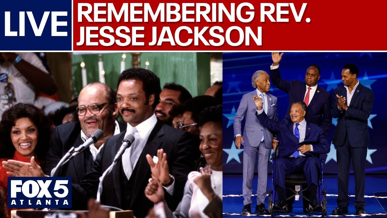 LIVE | Remembering civil rights icon Rev. Jesse Jackson, dead at 84
