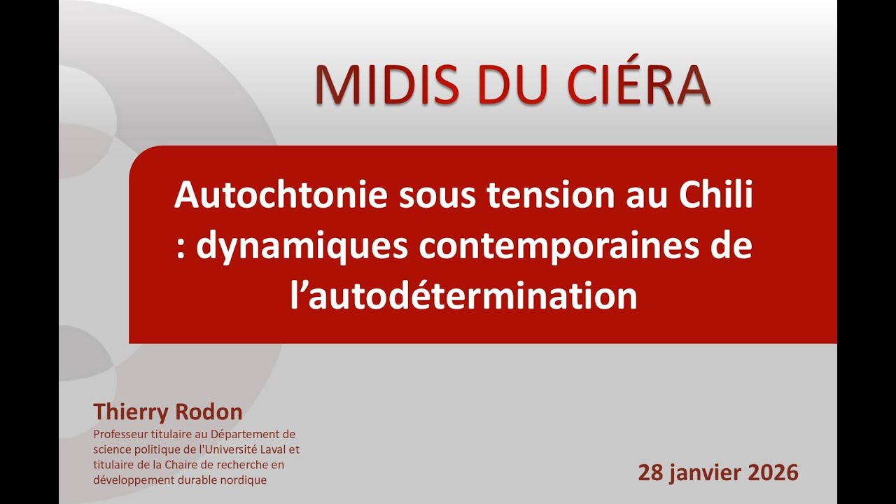 Midi du CIÉRA de Thierry Rodon