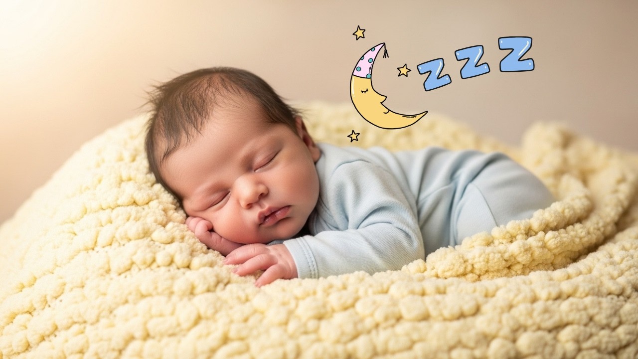 Baby Sleep Music 🌙 Baby Falls Asleep Instantly in 3 Min 💤Deep Night Magic 💖Mozart & Brahms Lullabies