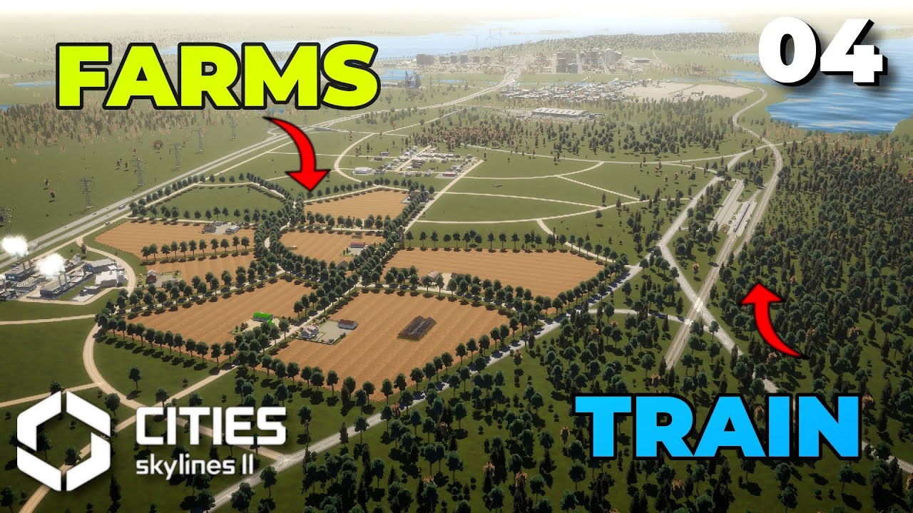 Cities Skylines 2 - EP 4 | Farming & Train Station | Hindi Gameplay