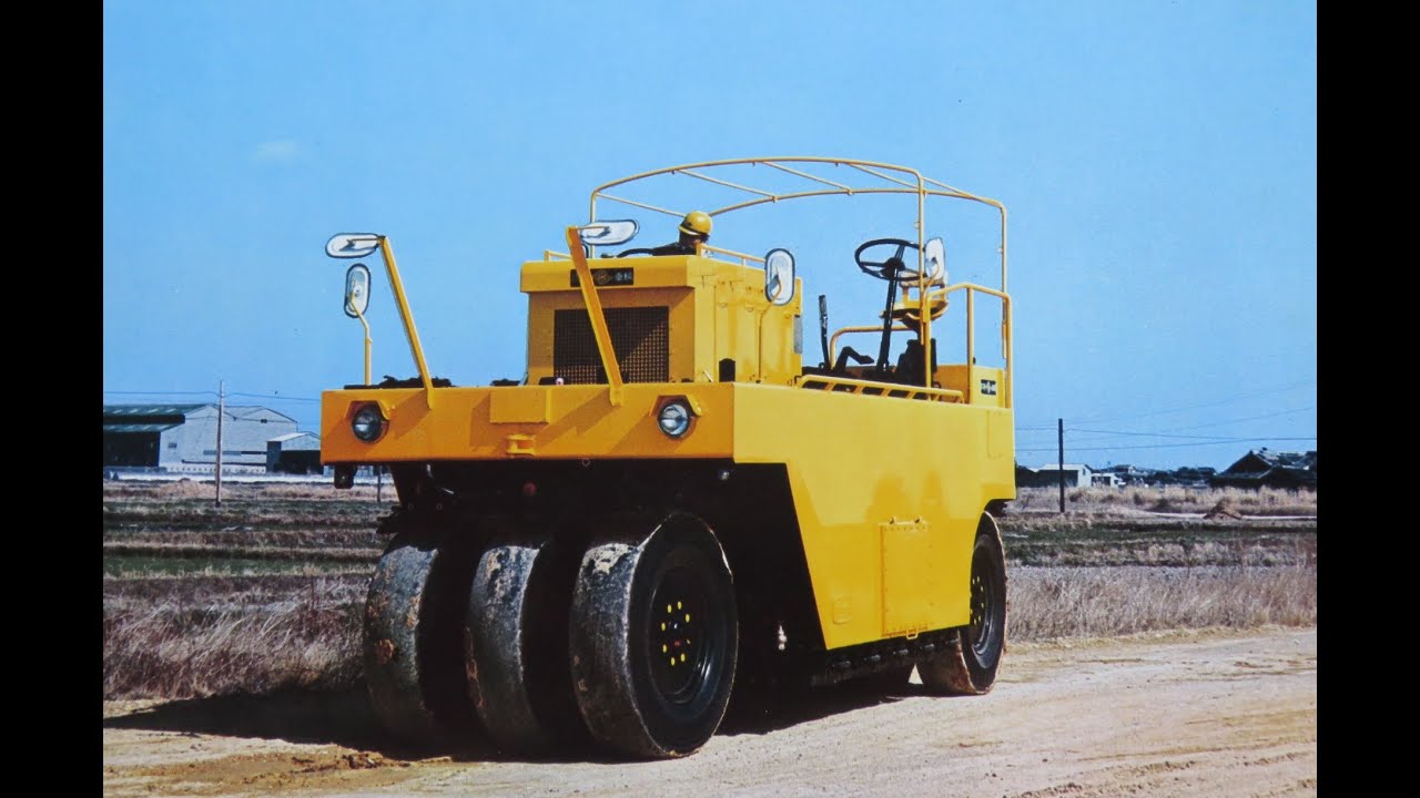 旧車カタログ No.739 川崎 タイヤローラ・ロードローラ 昭和44年1969年4月発行