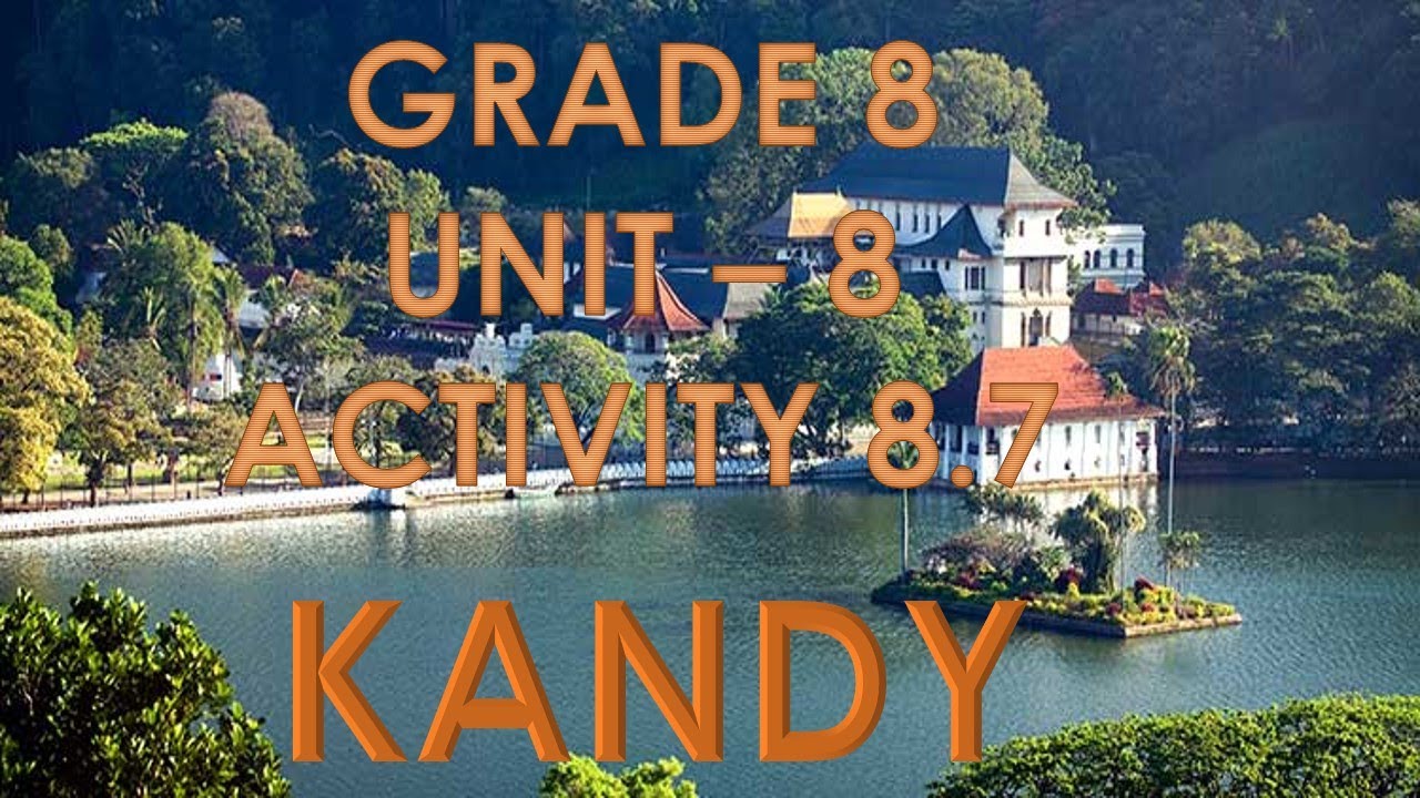 GRADE 8 | IT’S A SMALL WORLD | ACTIVITY 8.7