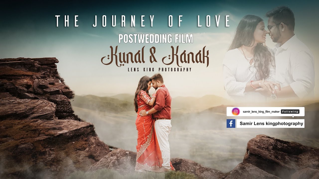 Best Post Wedding Video 2025 | Purulia | 4K Song | Kunal & kanak |  Lens King photography