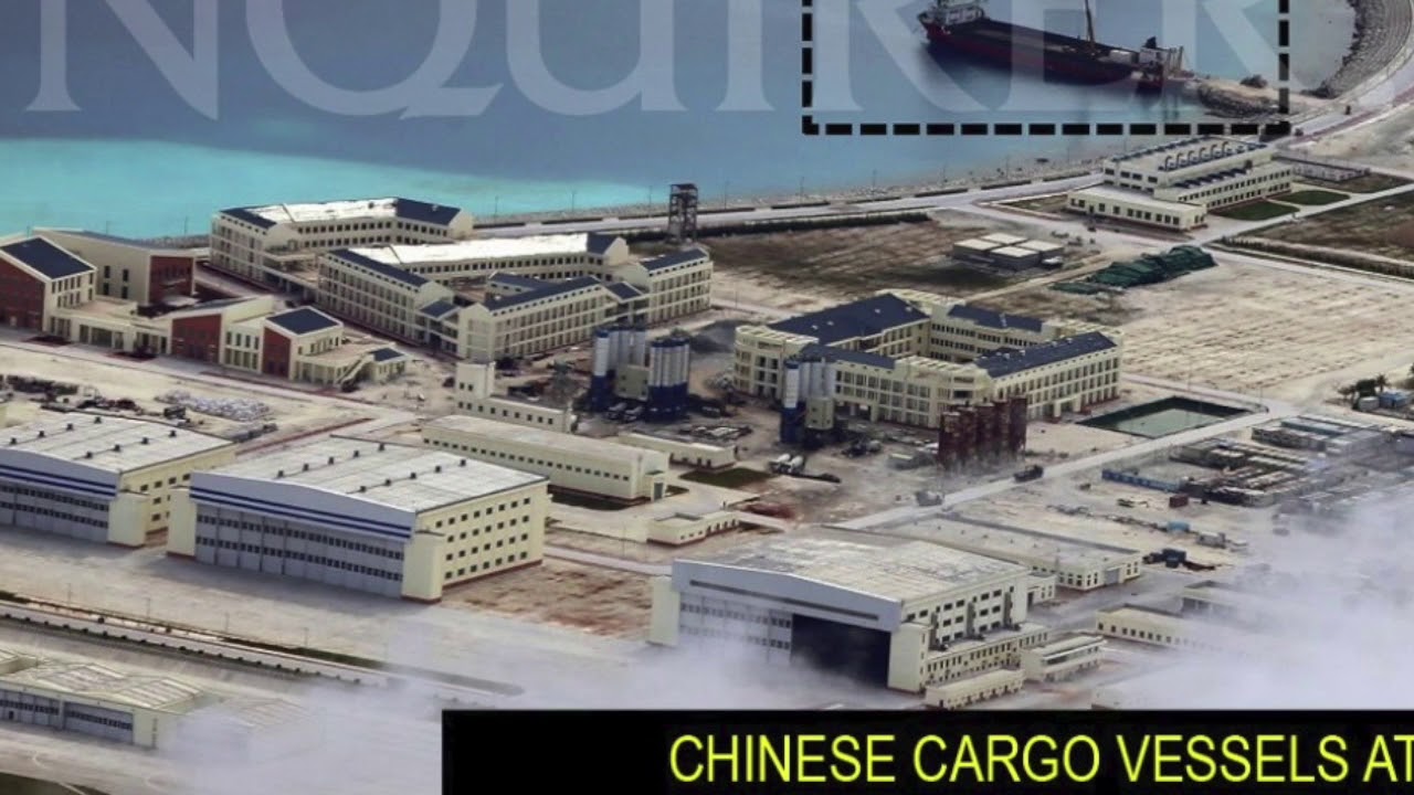 THEN and Now: Shocking photos of China's military build up on Subi Reef, West Philippine Sea