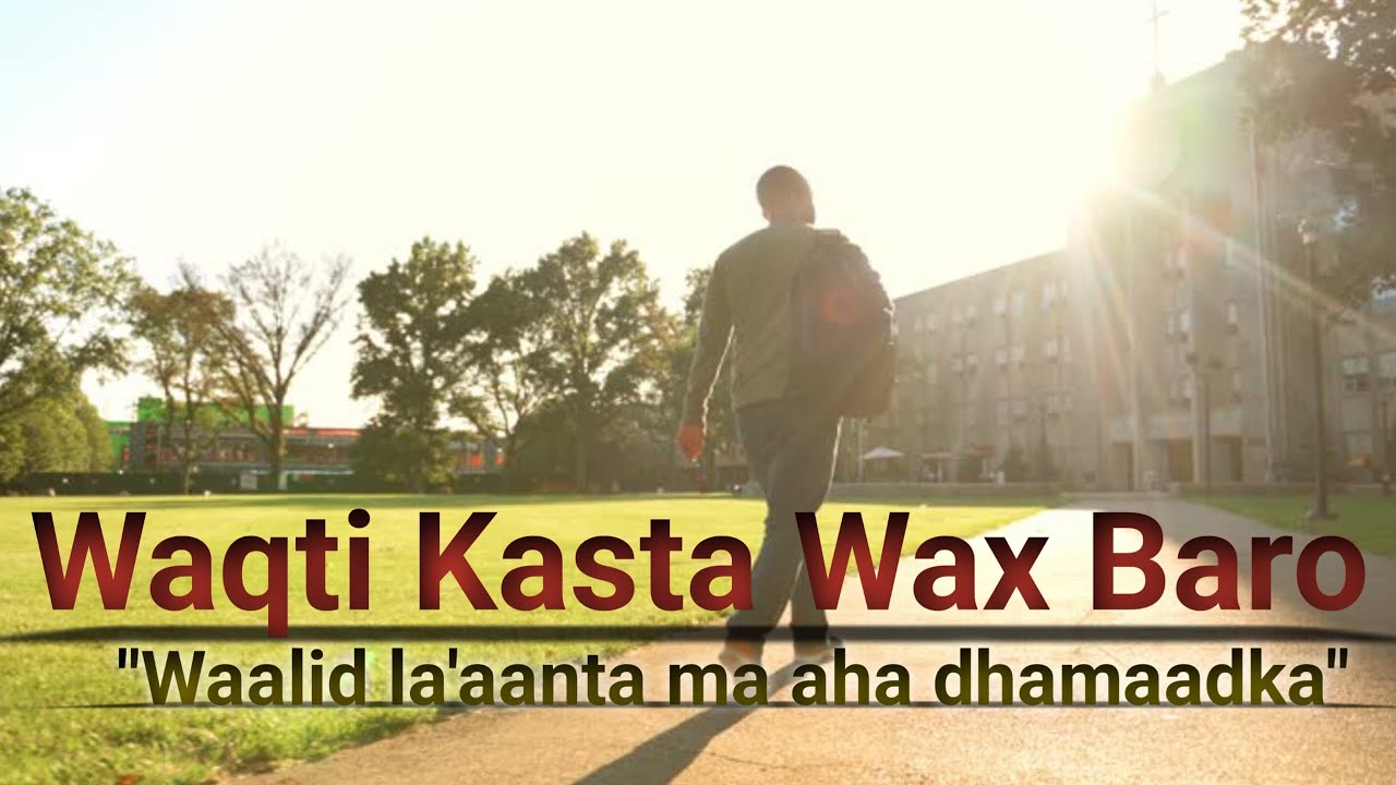 Adiga oo waalidiin la,aan ah ayaad weli wax baran kartaa | Ha is dhiibin