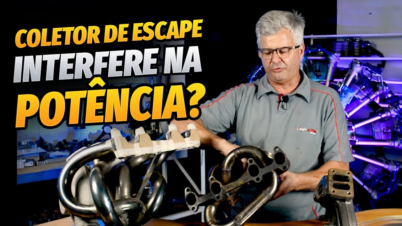 Coletores de escape INTERFEREM na POTÊNCIA de um motor?