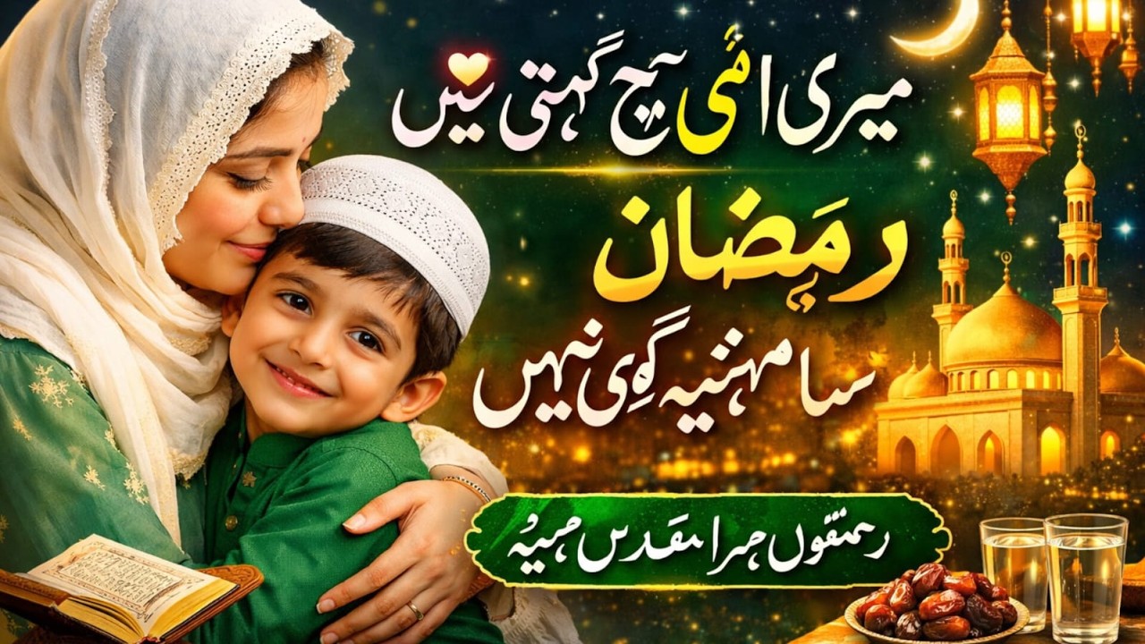 میری امّی سچ کہتی ہیں | رمضان سا مہینہ کوئی نہیں | Heart Touching Ramzan Kalam 2026
