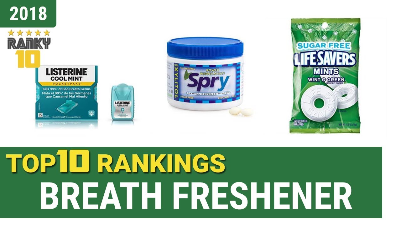 Best Breath Freshener Top 10 Rankings, Review 2018 & Buying Guide