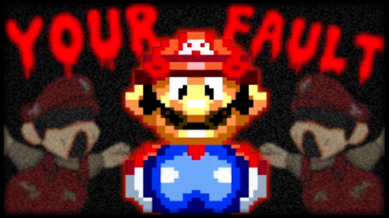 Абсолютно обычная фанатская игра про Марио