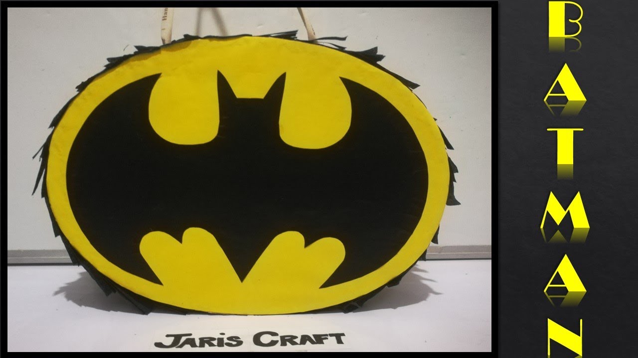 BATMAN PINATA | JARI'S CRAFT