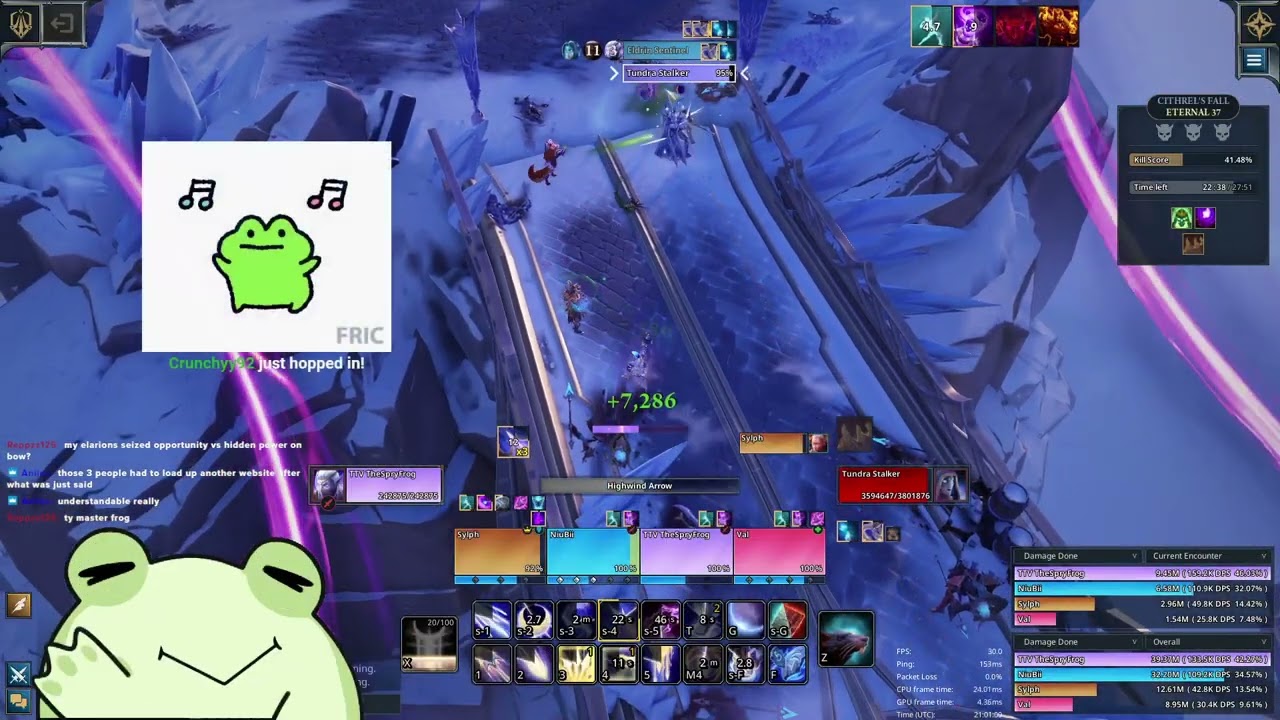 Fellowship | Elarion vs. Eternal +37 Cithrel's Fall (101k Overall)