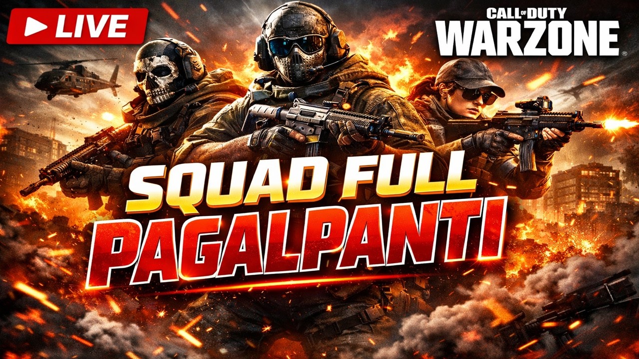 Squad Full Pagalpanti | COD Warzone Live #cod #callofduty #callofdutycoldwarzombies