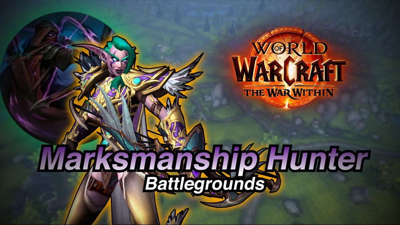 Marksmanship Hunter-Dark Ranger. The War Whiting 11.1 #worldofwarcraft #pvp #gaming #thewarwithin