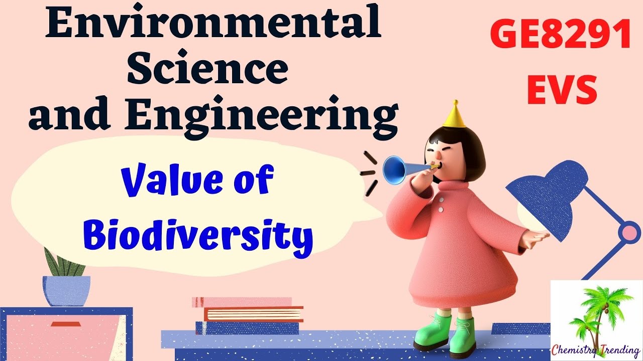 Types of Biodiversity | Value of Biodiversity | EVS | Tamil | Chemistry Trending