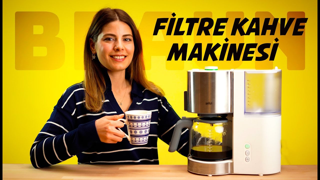 MÜKEMMEL KAHVELER İÇİN MÜKEMMEL ÜRÜN ! - Braun Filtre Kahve Makinesi