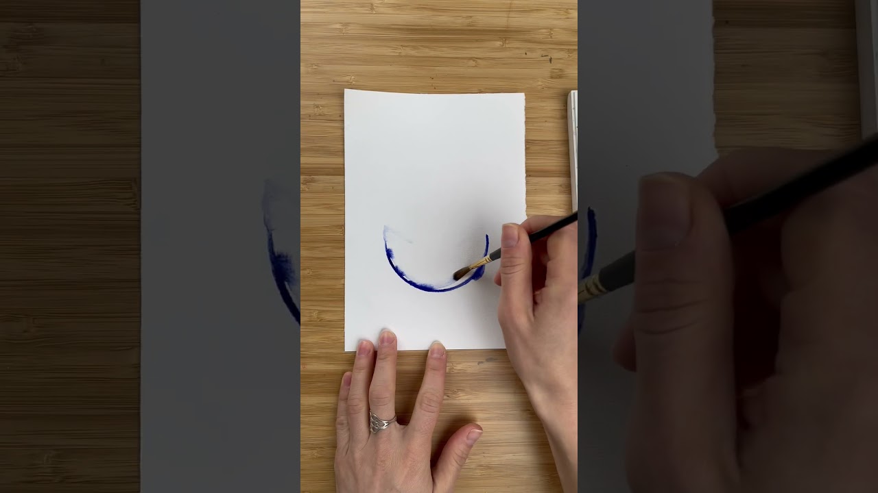 Painting Idea - Easiest way to paint cute Easter egg with watercolor #easteregg #kidscraft #arttips