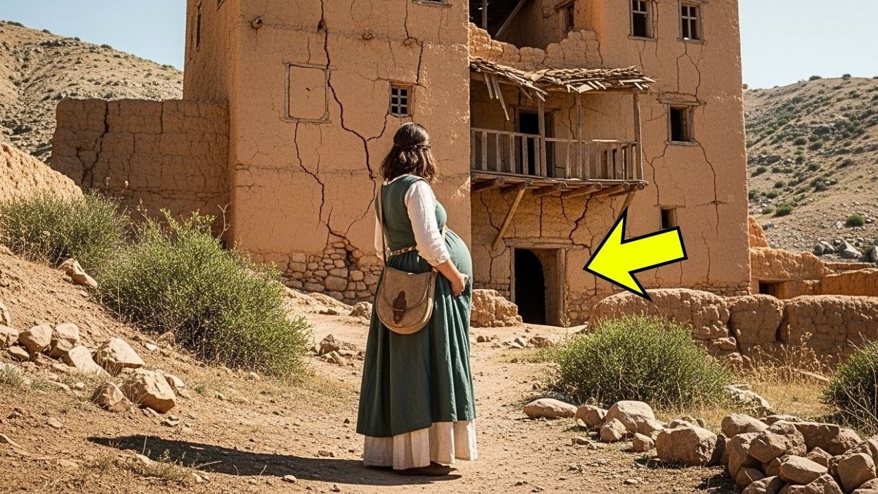 SCHWANGERE WITWE erbte ein VERLASSENES LEHMSCHLOSS, was sie DORT FAND, hat sie gerettet...
