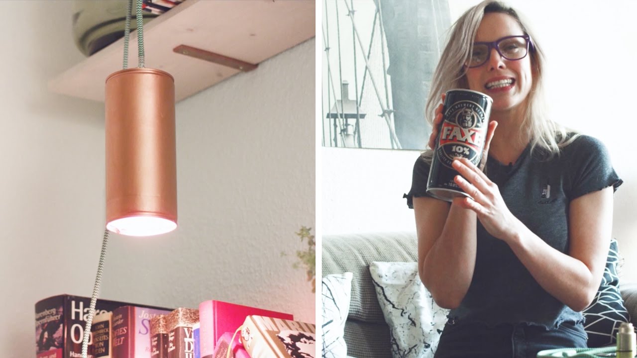 DRUNK DIY: Lampenschirm aus Faxe Dose | DIY | Upcycling