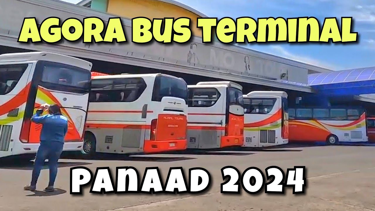 Agora Bus Terminal Walking Tour/Maundy Thursday 2024/Cagayan de Oro City/Philippines/Panaad