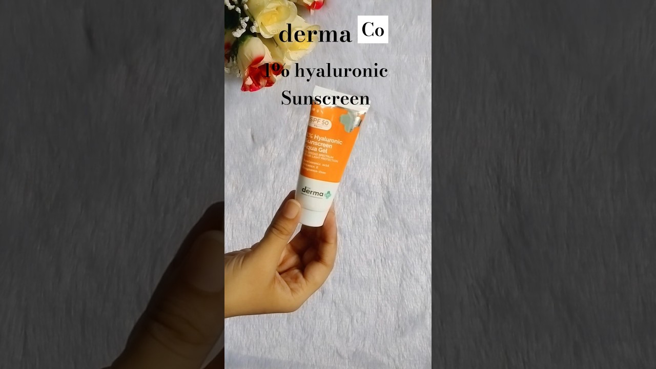 Derma Co 1% hyaluronic sunscreen 