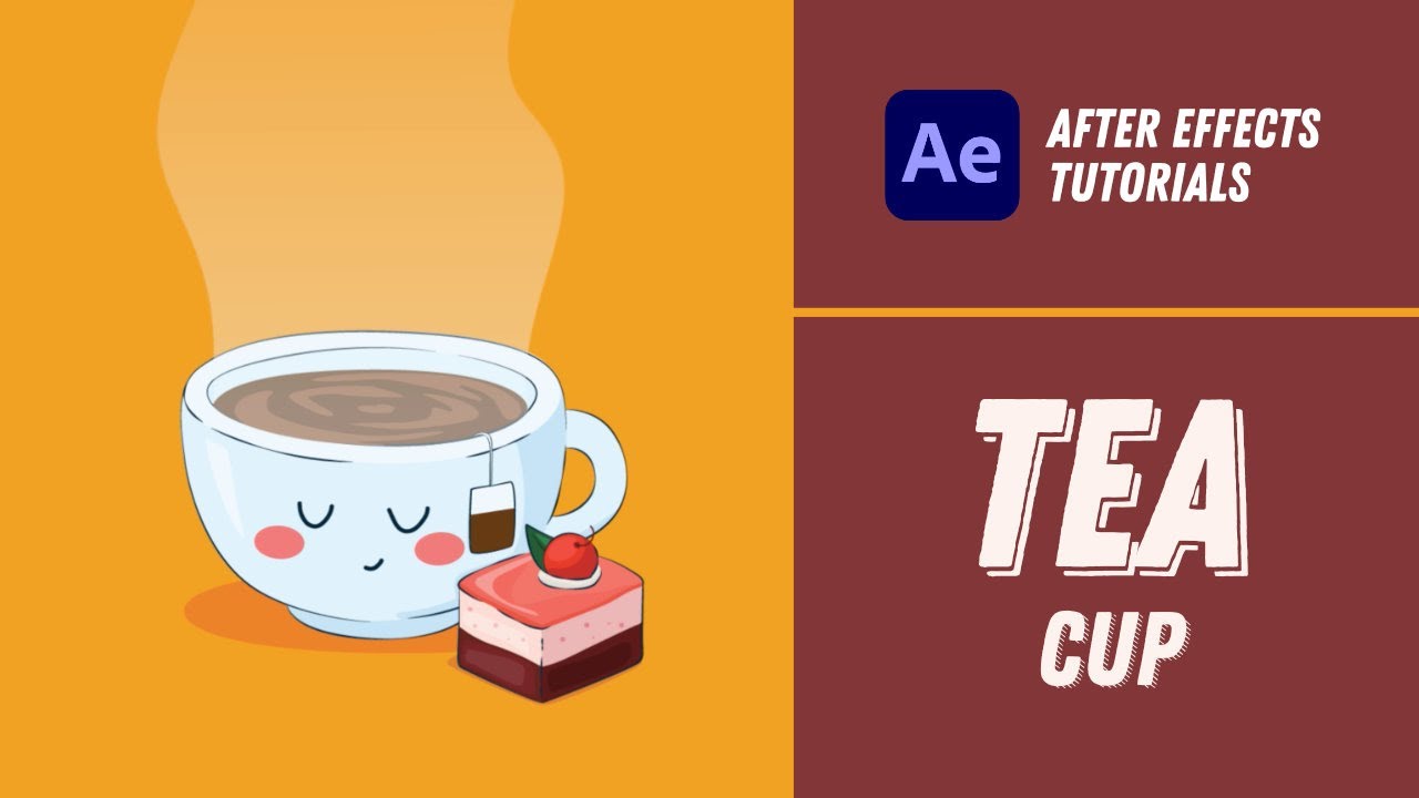 Animating a Cup of Tea - After Effects Tutorial #10