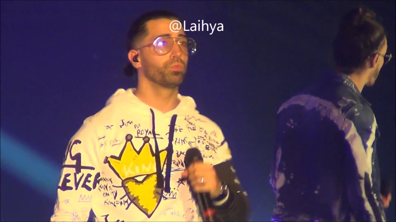 PNL live Bercy 21 nov 2017- La petite voix/Naha/Béné/Mira