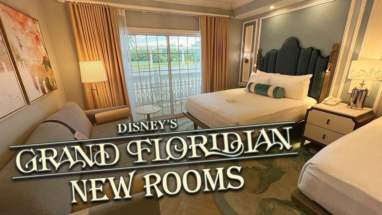 New Style Remodeled Rooms Debut at Disney's Grand Floridian Resort - Full Tour