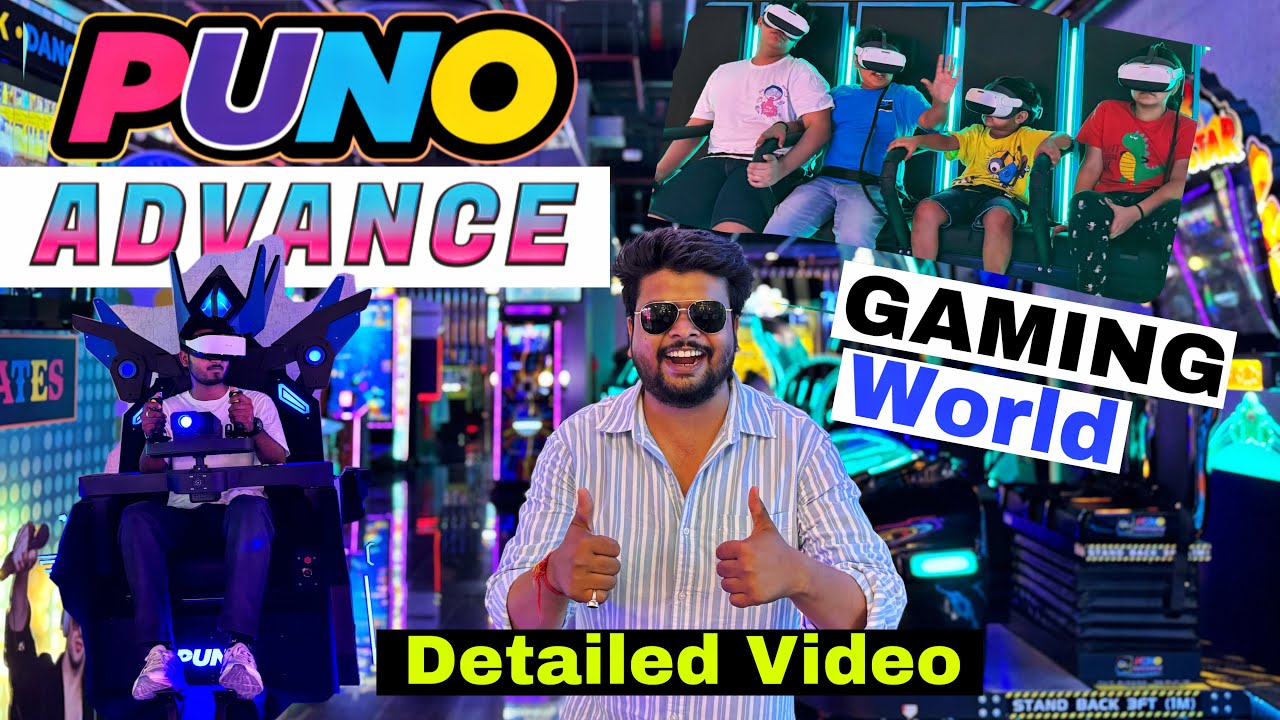 Puno Advanced 🎮🎭| World Of Gaming In Jaipur I VR Gaming Arcade Games 🕹️ Bowling 🎳 Club in Jaipur