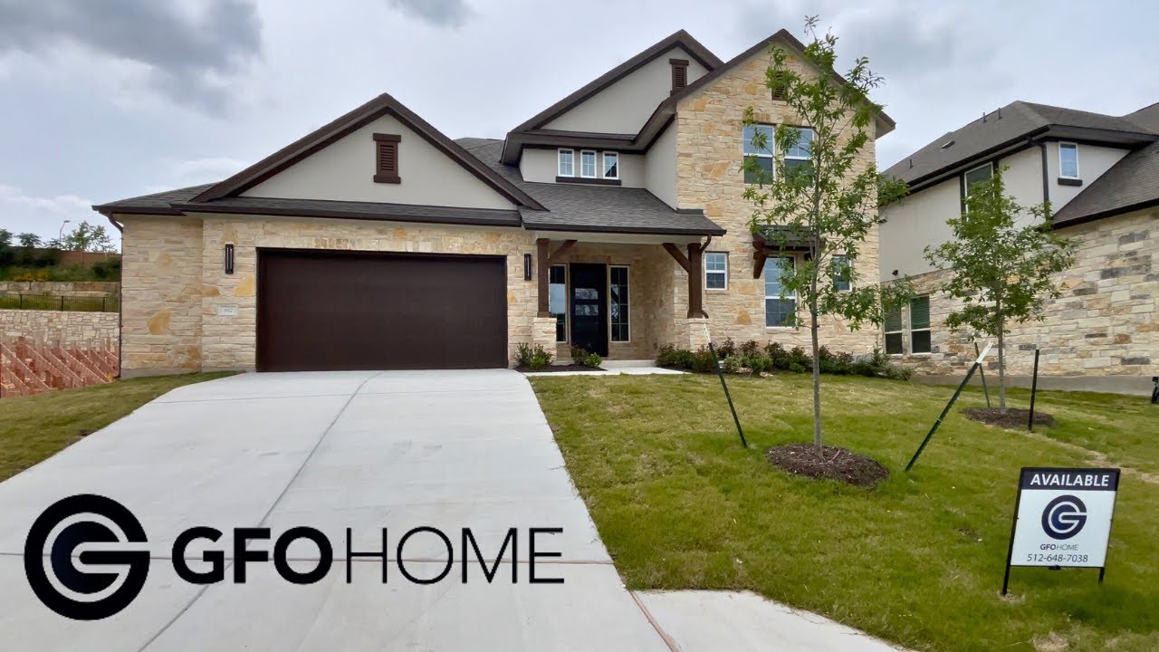 GFO Home | Kennedy Floor Plan | 4 Bed 4 Bath | 4259sqft | Leander, Texas Home for Sale
