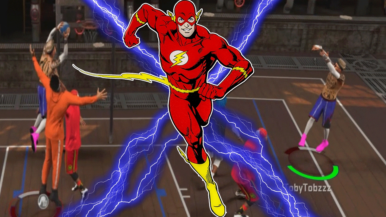 SPEEDBOOSTING SLASHER IS GODLY!! GREEN LIGHT 3'S AND CRAZY PUTBACKS!! NBA2K17 MYPARK