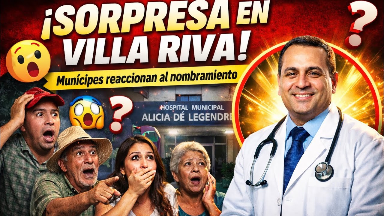 llegamos al municipio de Villa Riva y conversamos con los municipes sobre la situación del doctor 