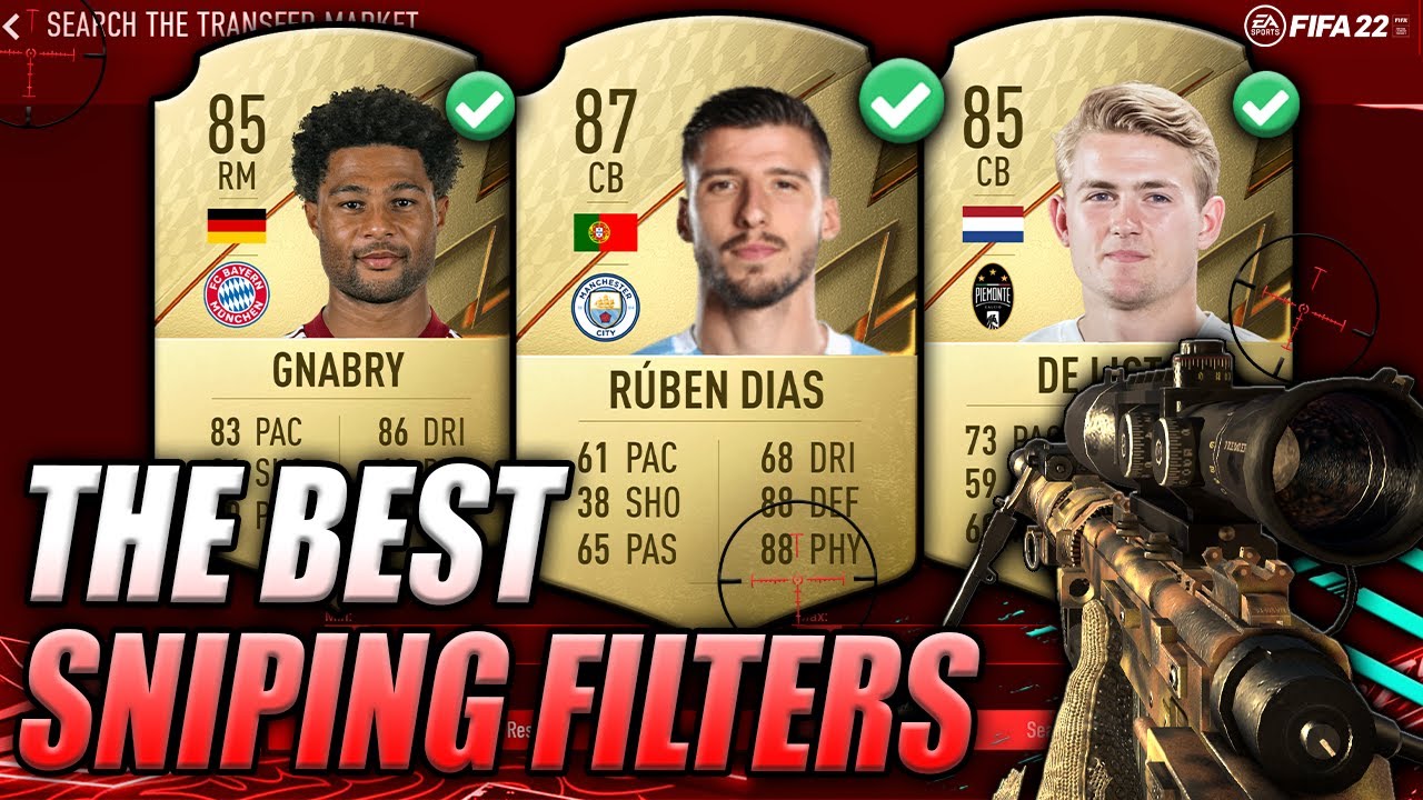 THE BEST SNIPING FILTERS IN FIFA 22!!! INSANE FIFA 22 SNIPING FILTERS!!! HOW TO MAKE 50K AN HOUR!!!
