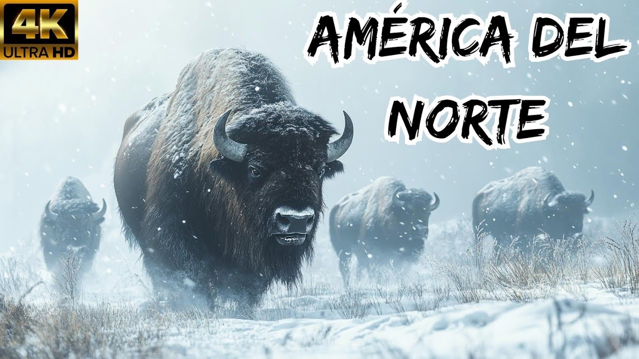 América Del Norte Y Su FAUNA: UN TERRITORIO SALVAJE De Gigantes Que Se Enfrentan a La Naturaleza