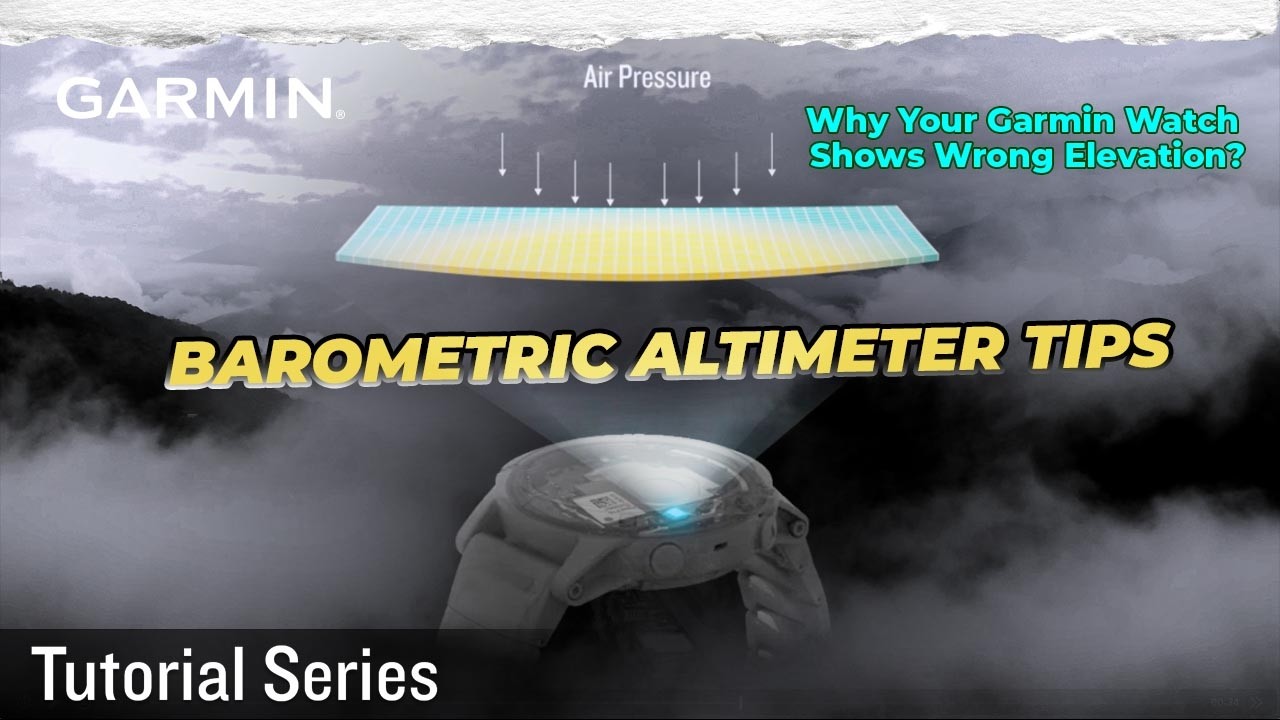 Tutorial – Why Your Garmin Watch Shows Wrong Elevation | Barometric Altimeter Tips