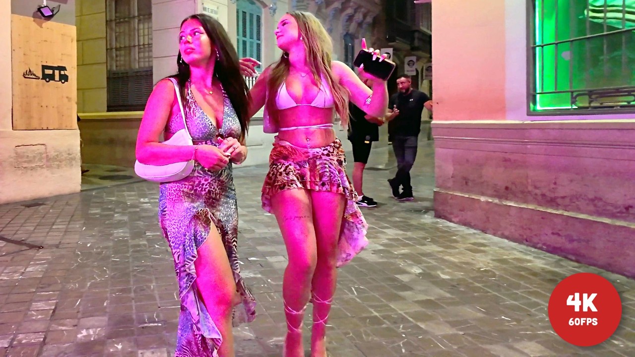 🇪🇸 Malaga Nightlife District: After Midnight Southern Spain