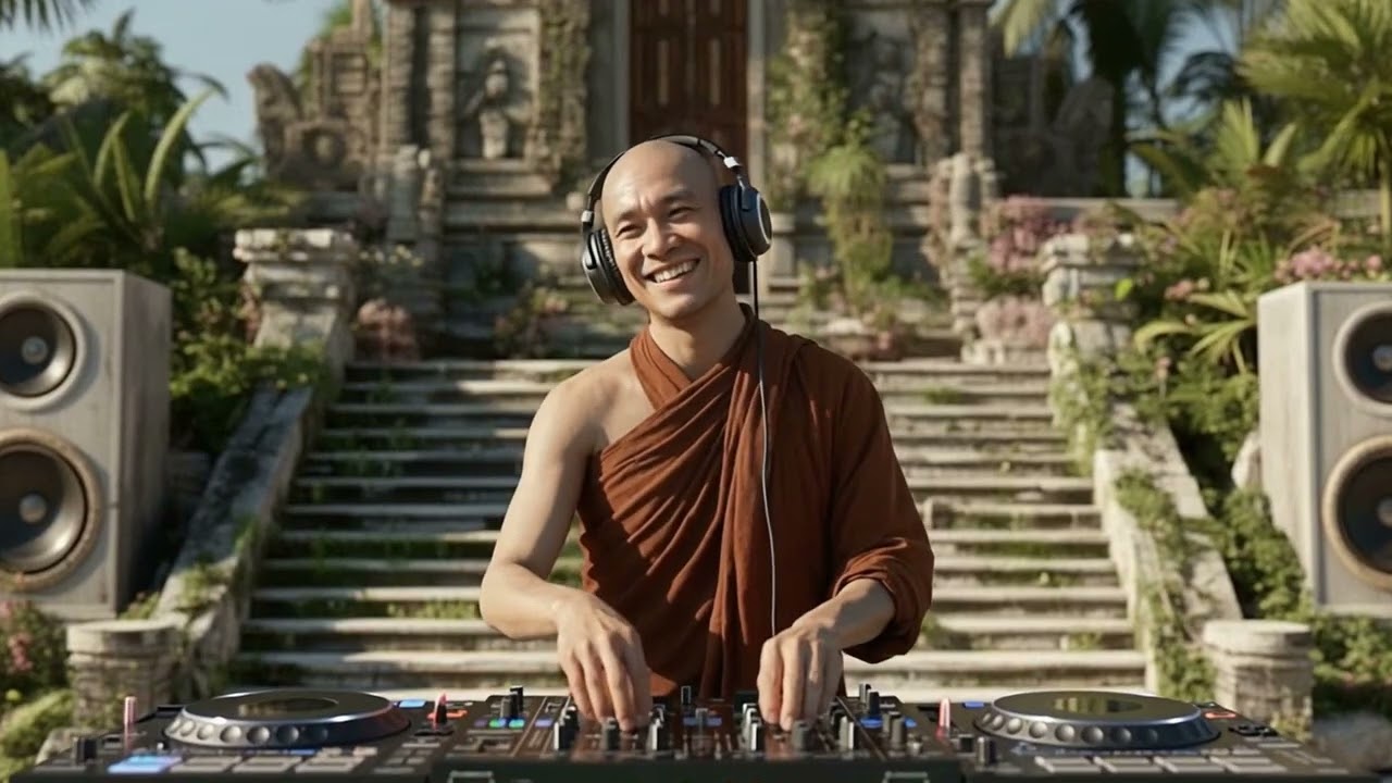 SolVivir - Tropical Monk Vibes | Deep Work & Post-Work Rebalance (Zen House Chants)