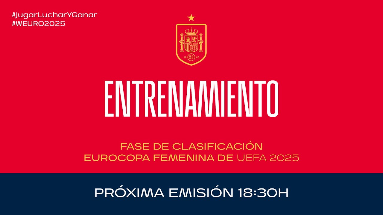 🚨EN DIRECTO🚨Entrenamiento de la Selección Española femenina de fútbol | 🔴 SEFUTBOL