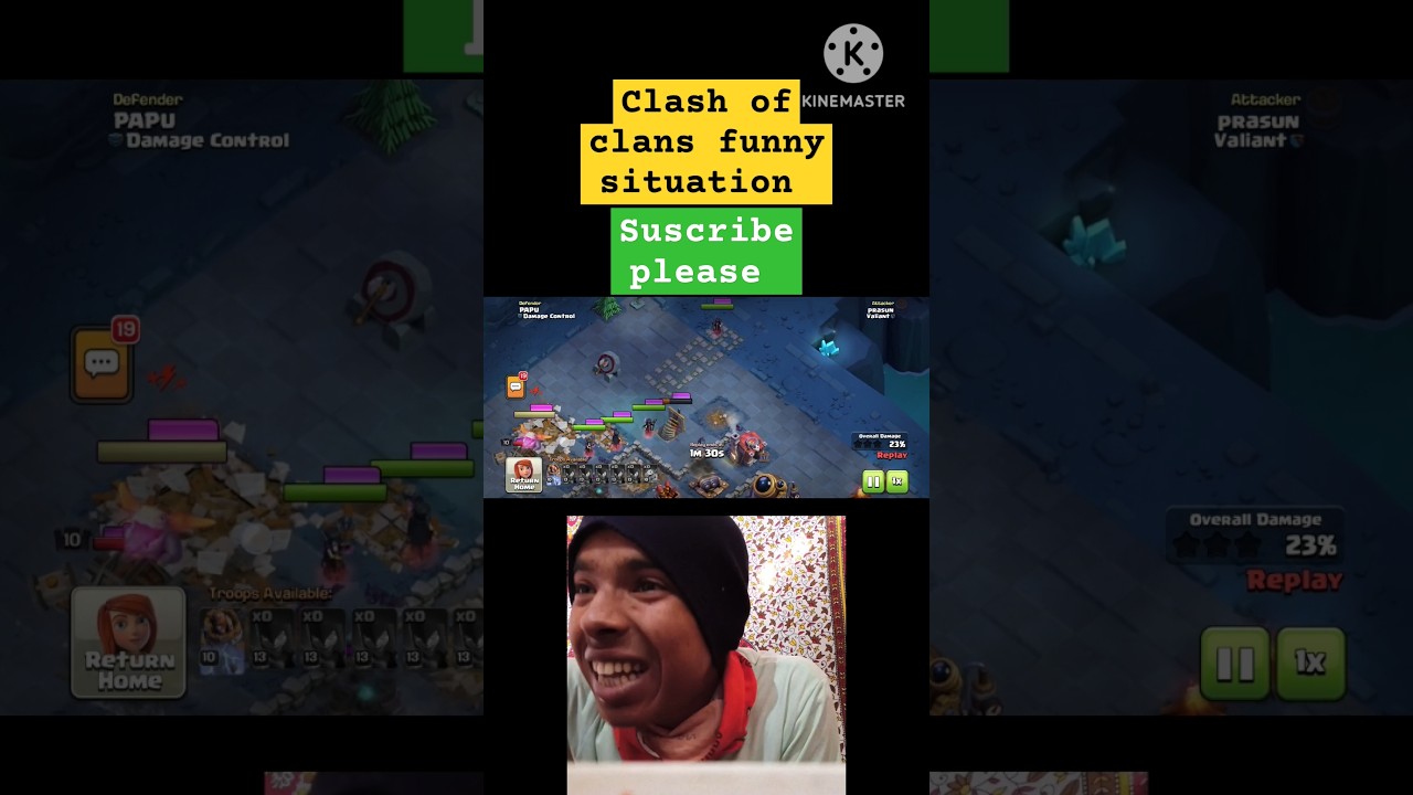 COC Builder Bass Funny Situation😂