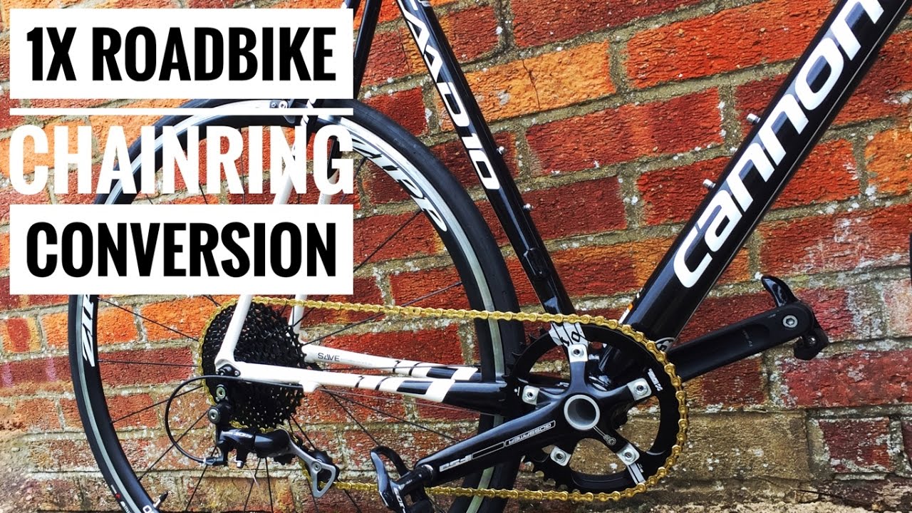 1X Single Chainring Road Bike Conversion